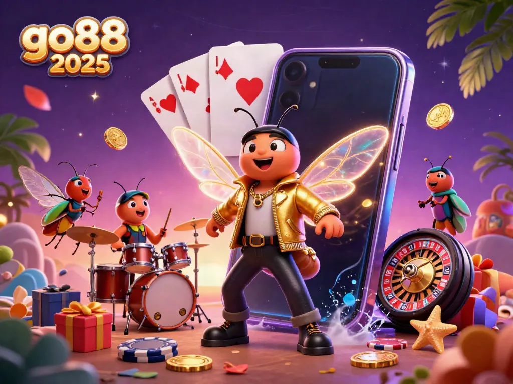 Experience the excitement of go88 2026 with a vibrant rock star scene and dynamic gaming action.