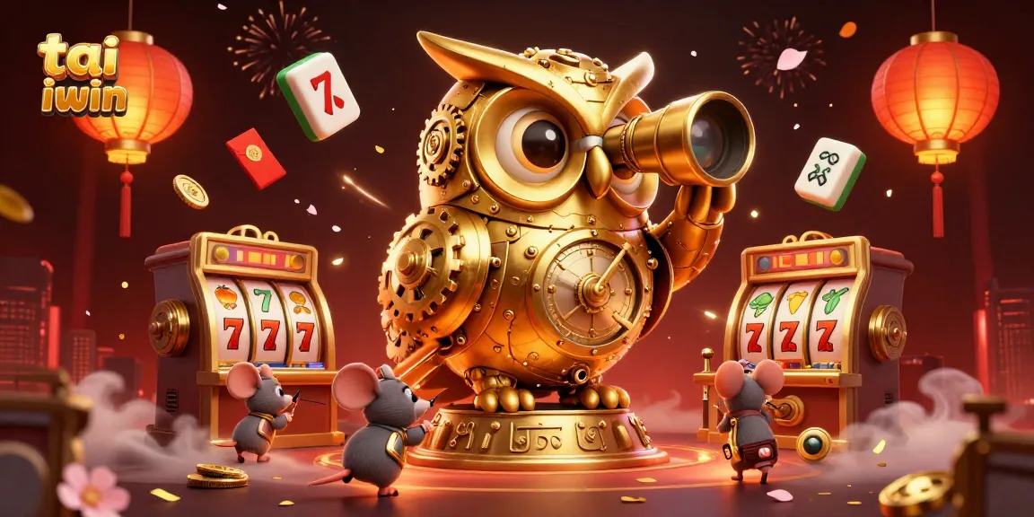 Engage with tai iwin in a vibrant 3D casino scene filled with dynamic gaming elements.