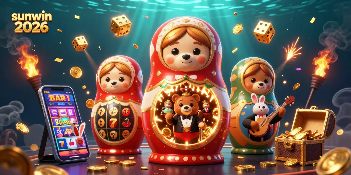 Experience the thrill of sunwin 2026 with dazzling bears, slots, and jackpot fireworks!